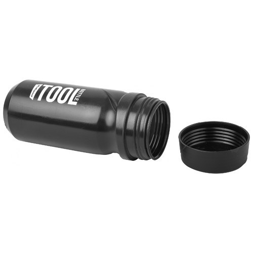 TOOL BOTTLE/CAN - Medium Size can, Deep secure screw-on cap, Black, Quality Polispoort product
