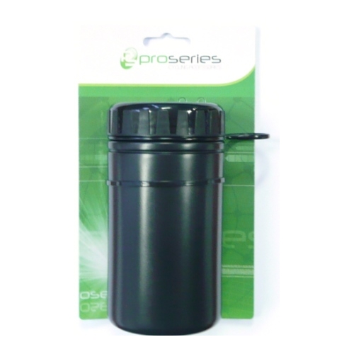 TOOL BOTTLE/CAN - With Optional Carry Ring, Black, Medium Size