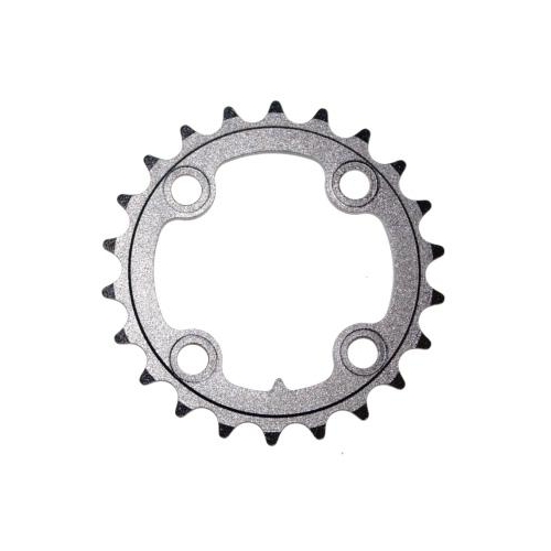 CHAIN RING ONLY - 22T, Alloy, For 8/9 Speed, BCD:64, BLACK