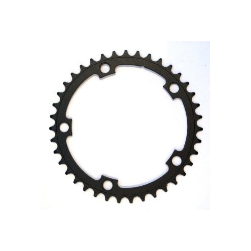 CHAIN RING  39T x 130 BCD, For 10 Speed, Alloy, BLACK