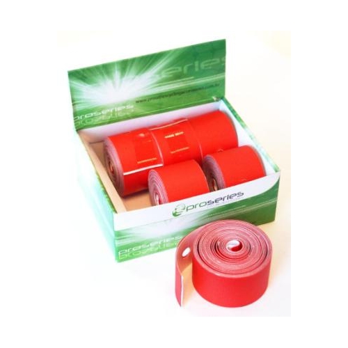 Rim Tape, Cloth, 25mm, Adhesive Backed, RED  (Box 6)
