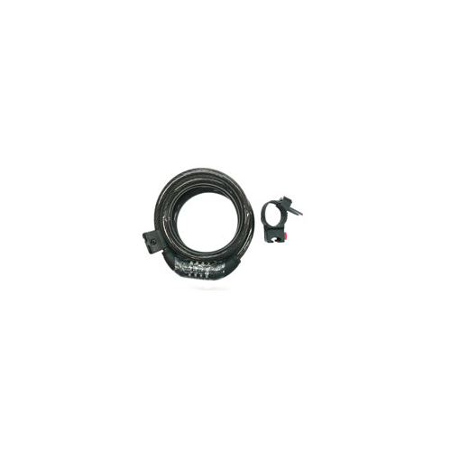 LOCK - Combination Cable Lock, 8mm x1800mm /  72'' (Resettable)