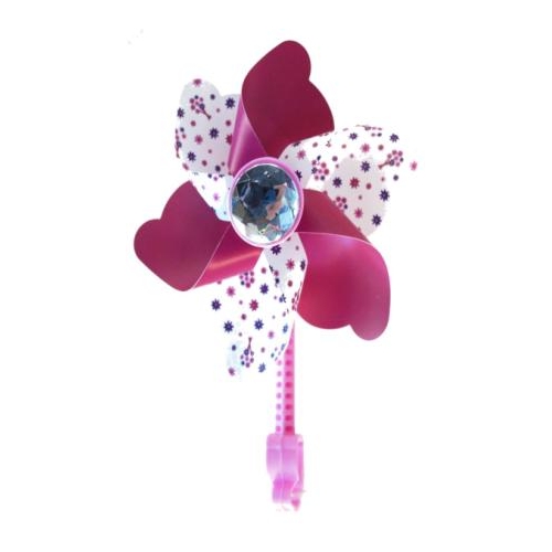 Kids Windmill, clamps to H-bar, Multicolour