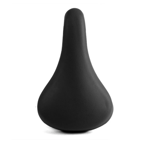 Saddle, JUNIOR vinyl top, plain black color,. L:240 W:130mm ,  Quality DDK product made in Taiwan