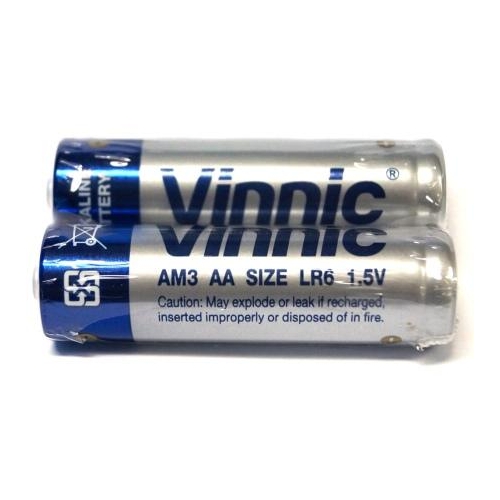 BATTERY - 'AA', Alkaline, 1.5V, AM3, LR6, 2 Per Pack