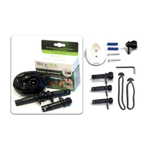Bicyclick Sto-n-go x 2, base and 3 bar end plugs