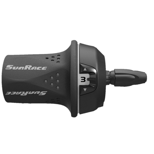 Twist shift, ,left side,   3 speed, w/inner wire L: 1700m, gray  Quality Sunrace product