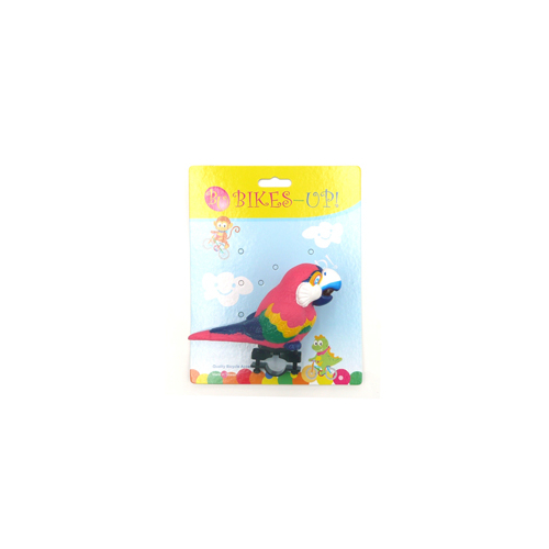 AIR HORN - Parrot, BIKES-UP!, Tie Card