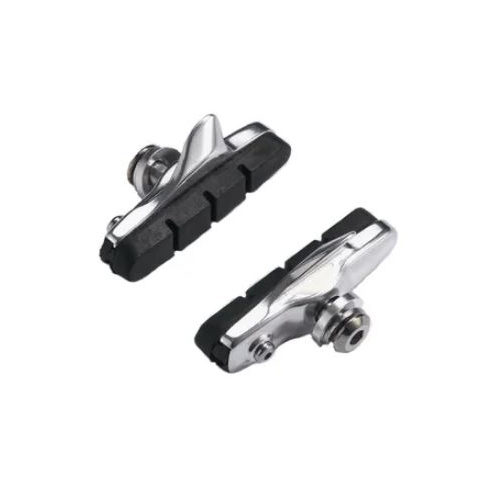 BRAKE SHOES, SCS, Cartridge Brake Shoes, Shimano Compatible, 55mm, CNC cartridge type, Rubber with ceramic fibre material(Sold in Pairs) Super Stoppin