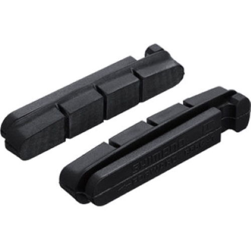 BRAKE PADS, SCS, REPLACEMENT PADS for Cartridge Brake Shoes, Shimano Compatible, 55mm,  Rubber with ceramic fibre material(Sold in Pairs) Super Stoppi