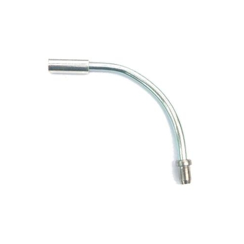 CABLE GUIDE  90 Degree Angle Noodle, Steel, SILVER (Bag 10)