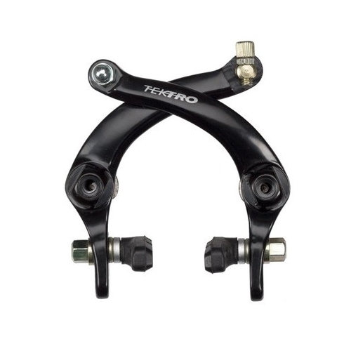 BRAKE - Tektro FRONT U Brake, BLACK , dimension: 30-47mm, coil spring, with 55mm pads 985.13, barrel