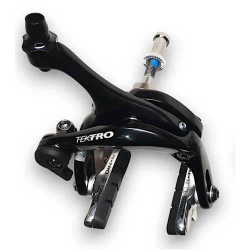 BRAKE -  Caliper Road Brake, 39-51mm Reach, Dual Pivot, Alloy, Q/R, Recessed, BLACK (Rear Only) Quality TEKTRO product