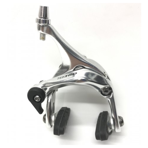 BRAKE -  Caliper Road Brake, 39-51mm Reach, Dual Pivot, Alloy, Q/R, Recessed, SILVER (Rear Only) Quality TEKTRO product