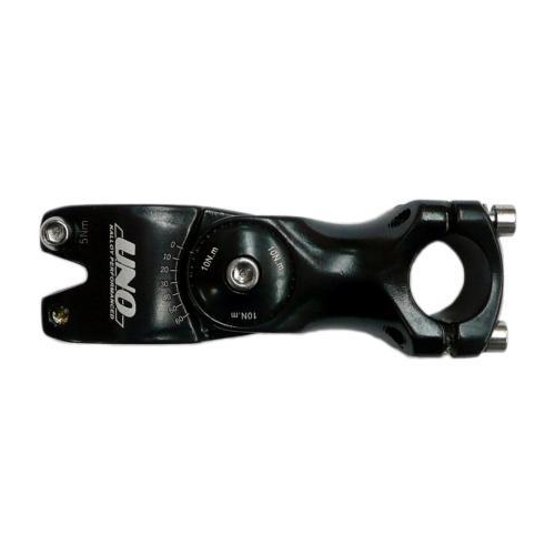 Ahead Stem  --  110mm Ext, 0-60 Degree, 28.6mm Dia., 25.4mm BB, Black
