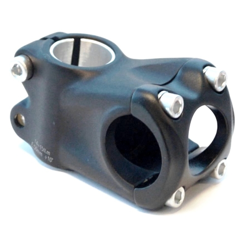 Ahead Stem  -  50mm Ext, 0 Degree, 28.6mm Dia., 31.8mm BB, Black - includes shim to suit 25.4mm steerer