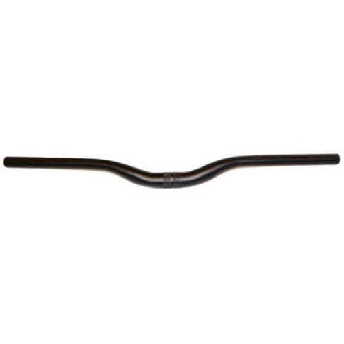 HANDLEBAR  31.8mm, 68cm Wide, 30mm Rise, 10 Deg Sweep, Butted Alloy, MTB  BLACK