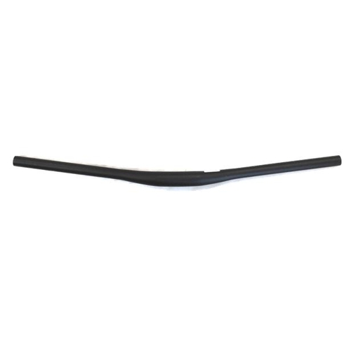 HANDLEBAR  31.8mm, 68cm Wide, 12mm Rise, 6 Deg Sweep, Alloy  BLACK