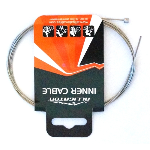 Alligator GEAR Inner wire,  '31 STRAND Superior Shine Slick' Stainless 1.1mm x 2100mm (Shimano/Sram)