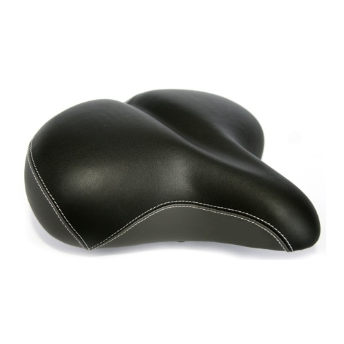 Saddle Black, Exerciser, Ultimate comfort, Plush foam, "Webspring" base, Quality Velo manufactured product (28cm X 28cm)