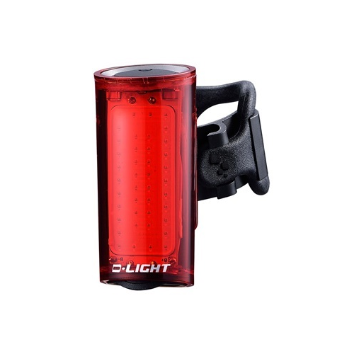LIGHT Rear Light with 42 Chip COB + 10 SMD LED, 7 Functions, USB Rechargeable, Hi TECH Red Light w/brkt (fits normal & aero posts), 40 Lumen daytime f