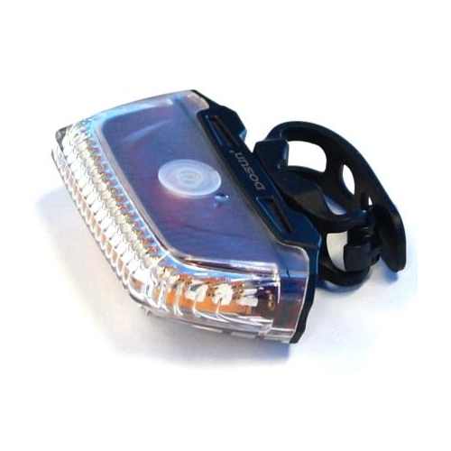 LIGHT REAR light, High intensity, 26 lumen, multi led, USB recharging, easy change vertical/horizontal positioning
