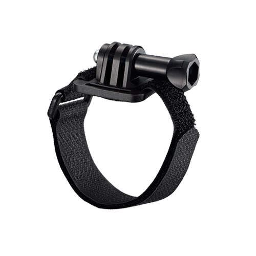 MOUNT - Helmet Mount for Light or Go Pro, Mounts via Velcro Strap.