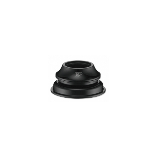 HEADSET  Tapered, 1.1/8" - 1.5"  BLACK Semi-Integrated, threadless, alloy, 28.6/44-55/39.76 (Loose ball - Caged)