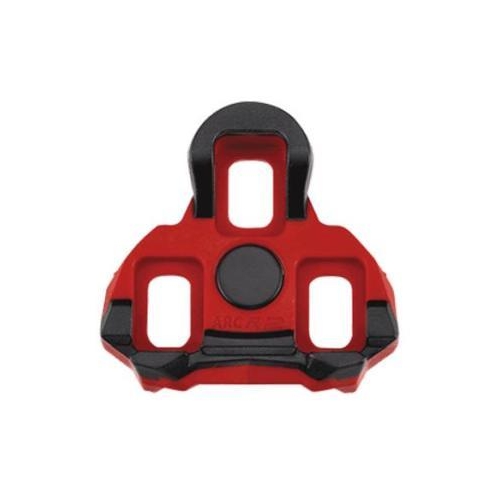 CLEATS  and hardware, red 6 degree  float, for Garmin Vector pedal