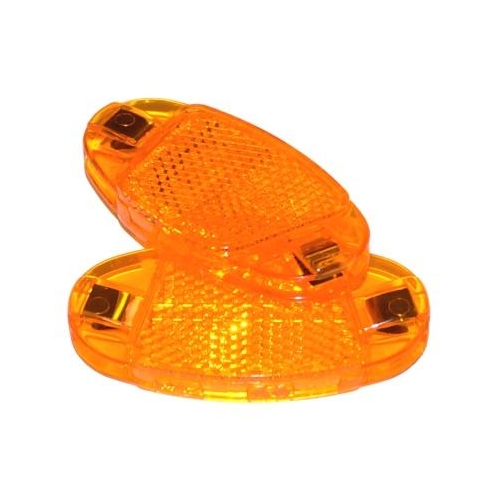 SPOKE REFLECTOR W/STEEL CLIP (Sold as a pair)