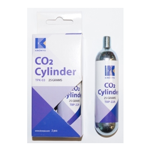 Co2 CARTRIDGE 25g Threaded, Box 2