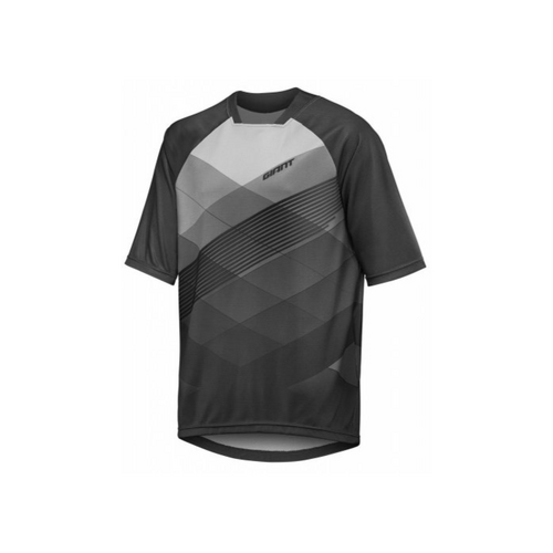 Giant Transfer SS Jersey - Black/Grey - Small