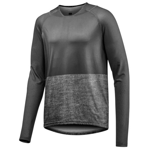 Giant Transfer LS Jersey - Black/Grey - Large