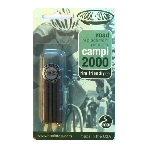BRAKE PADS - KOOL STOP CAMPI RECORD INSERT CARBON FIBER  KSC2CF