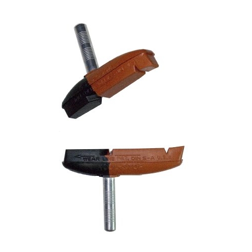 BRAKE PADS - KOOL STOP  EAGLE 2 DUAL COMPOUND  CANTI   KSEC2DL