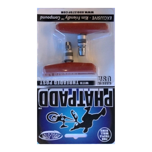 BRAKE PADS - KOOL STOP  PHAT PADD THREAD SALMON  KSPTSA
