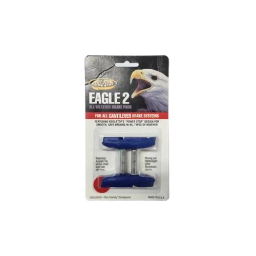 BRAKE PADS - KOOL STOP  EAGLE 2 BLUE CANTI    KSEC2BLU