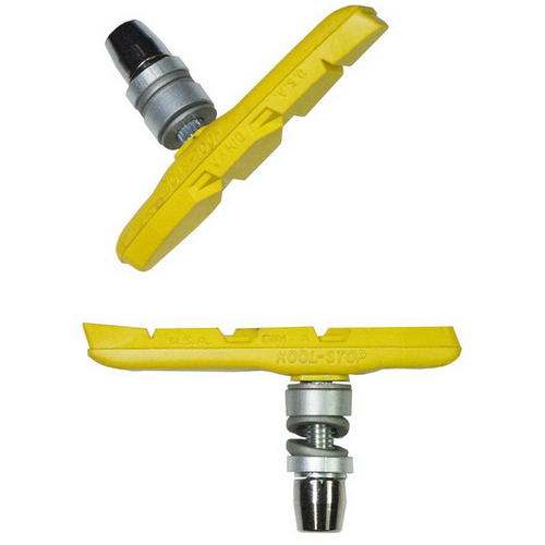 BRAKE PADS - KOOL STOP - THINLINE THREADED YELLOW  -  KS-TLTY