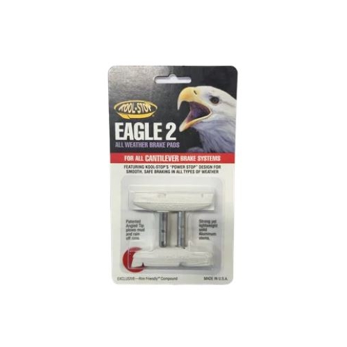 BRAKE PADS - KOOL STOP  EAGLE 2 WHITE CANTI    KSEC2W