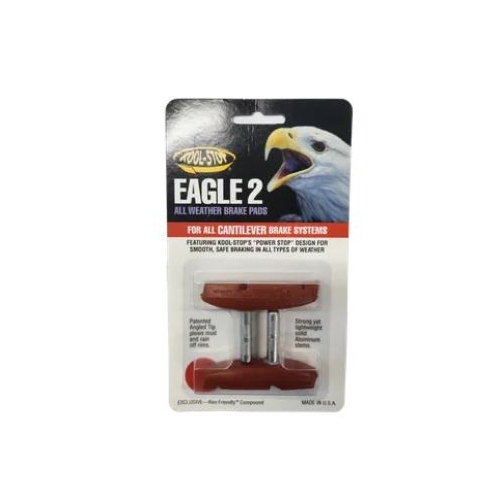 BRAKE PADS - KOOL STOP  EAGLE 2 SALMON CANTI    KSEC2SA