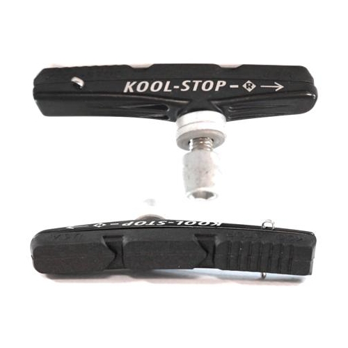 BRAKE PADS - KOOL STOP  V BRAKE HOLDER with All-Weather, High Performance Replaceable Brake Pads   KSVBHCF2
