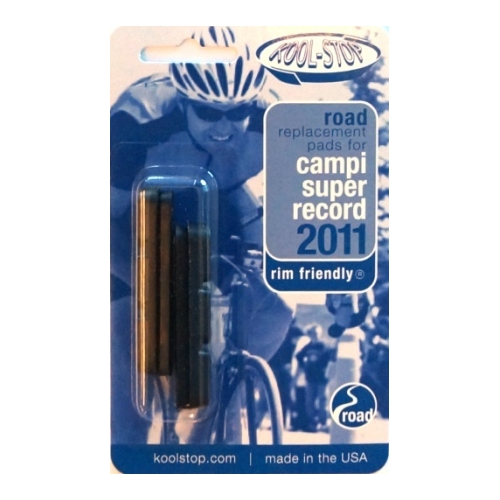 BRAKE PADS - KOOL STOP  SUPER RECORD INSERT BLACK  KSSRB