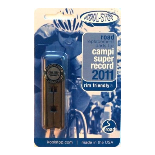 BRAKE PADS - KOOL STOP  SUPER RECORD INSERT CARBON FIBRE  KSSRCF2