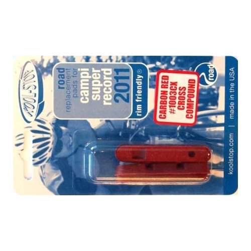 BRAKE PADS - KOOL STOP  SUPER RECORD INSERT 1003 CARBON CROSS  KSSR03CX