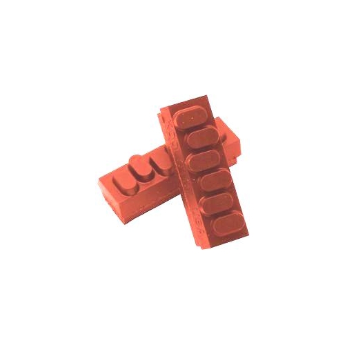 BRAKE PADS - KOOL STOP  WEINMANN 6 DOT INSERT SALMON  4 pieces KS-W6SA