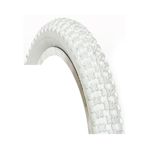 TYRE  20 x 2.125 WHITE BMX, (57-406) quality Vee Rubber tyre (4874)