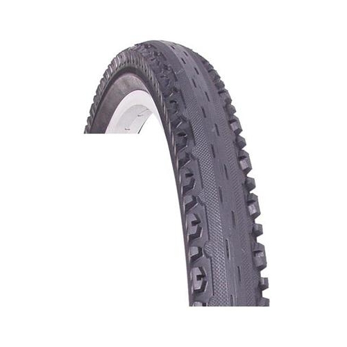 TYRE  26 x 1.95 SMOOTH TREAD with Knobby sides,  Quality Vee Rubber Tyre (50-559)