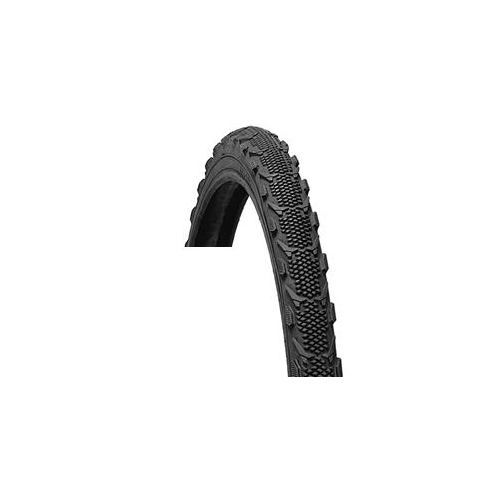 TYRE  700 x 35C BLACK, GRAVEL or Trekking, knobby on the edges (35-622)