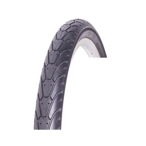 TYRE  16 x 1.75 BLACK Slick (36PSI),  Quality Vee Rubber Tyre (47-305)