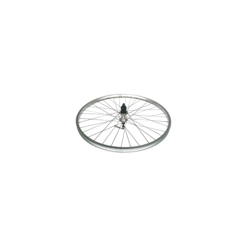 WHEEL - 26" JETSET S/W Alloy Rim, Joytech 8/10 Speed Cassette Q/R Hub, Mach 1 Spokes, REAR.  ALL SILVER   (Matching Front 93699)